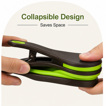 Ortekor Collapsible & Sealing Clip Feeding Scoop (Measuring Cup)