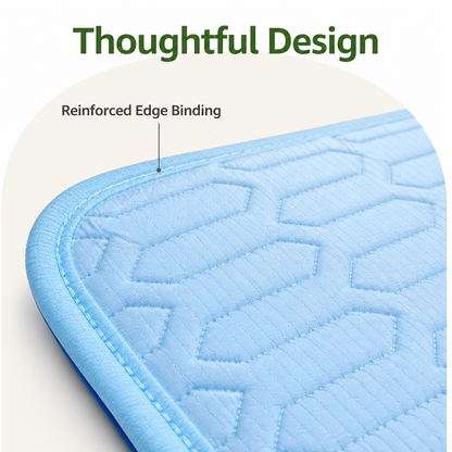 Ortekor Cooling Breathable & Sweat-Absorbent Chemical-Free Pet Mat