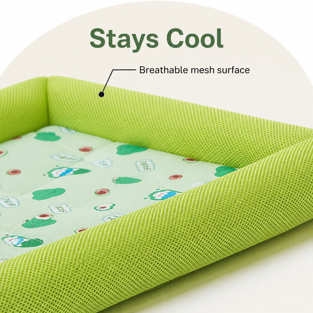 Ortekor Cooling Breathable Washable Dog Bed