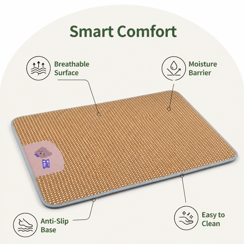 Ortekor Cooling Moisture-Proof & Non-Slip Pet Mat