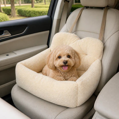 Ortekor Cushioned Plush Washable Car Seat Cover (Foldable Hammock)