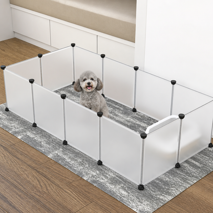 Ortekor DIY Modular & Foldable Small Pet Playpen