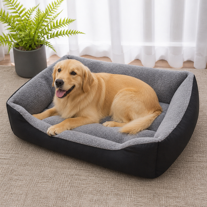 Ortekor Deep Plush & Calming Dog Bed