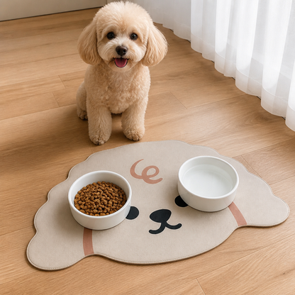 Ortekor Diatomaceous Earth Quick-Dry & Non-Slip Pet Mat