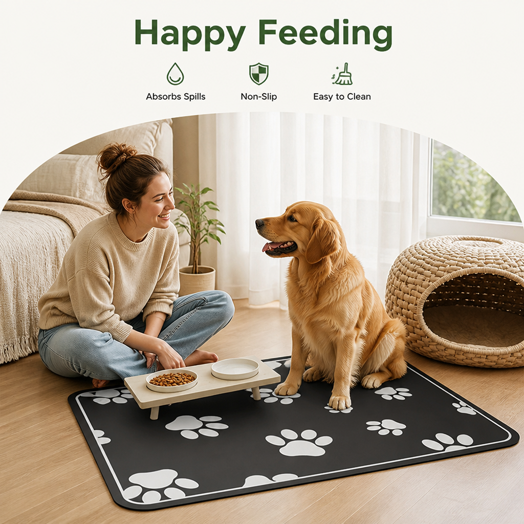 Ortekor Diatomite Absorbent & Non-Slip Pet Mat