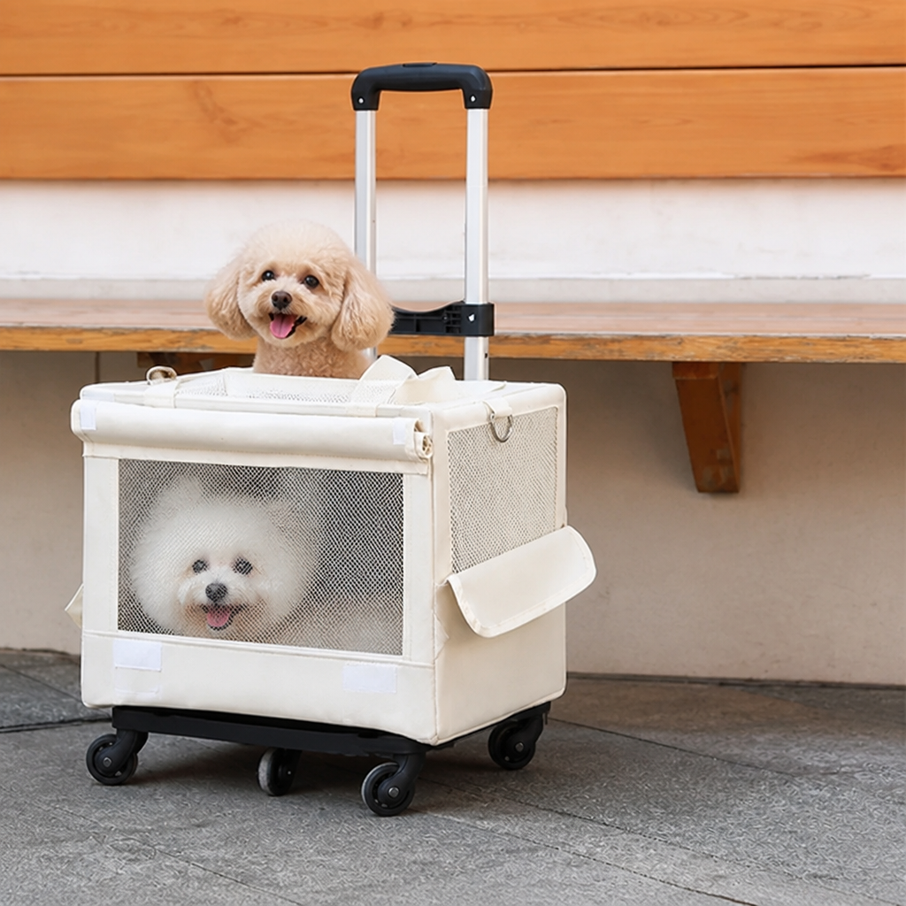Ortekor Double-Decker Convertible Wheeled Travel Carrier