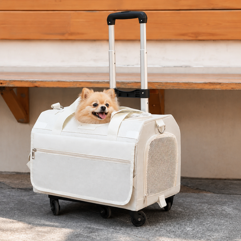 Ortekor Double-Decker Convertible Wheeled Travel Carrier