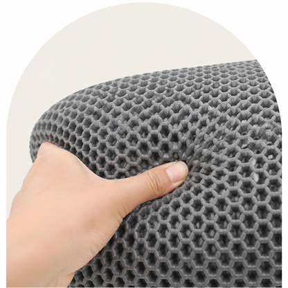 Ortekor Double-Layer Honeycomb & Waterproof Cat Litter Mat