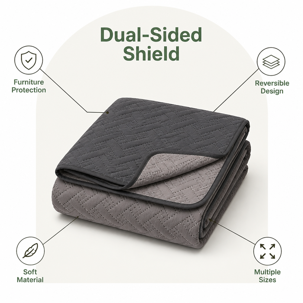Ortekor Double-Sided Soft Dog Blanket