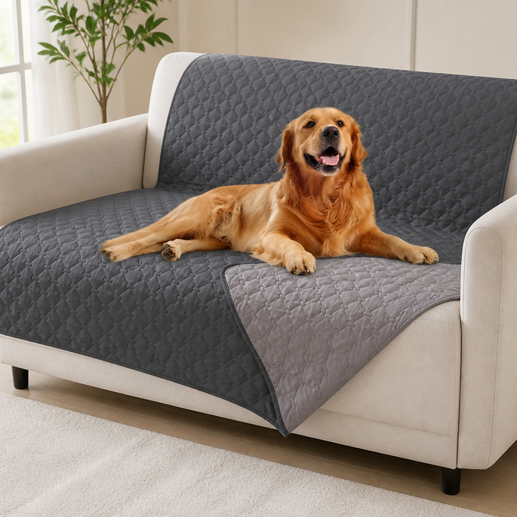 Ortekor Double-Sided Waterproof Dog Bed & Sofa Cover