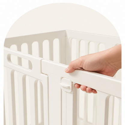 Ortekor Double Suction & Buckle Washable Pet Playpen (60cm Height)