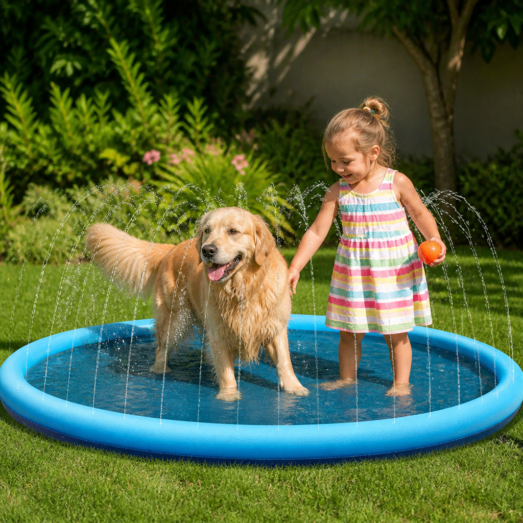 Ortekor Durable PVC & Easy-Clean Pet Pool