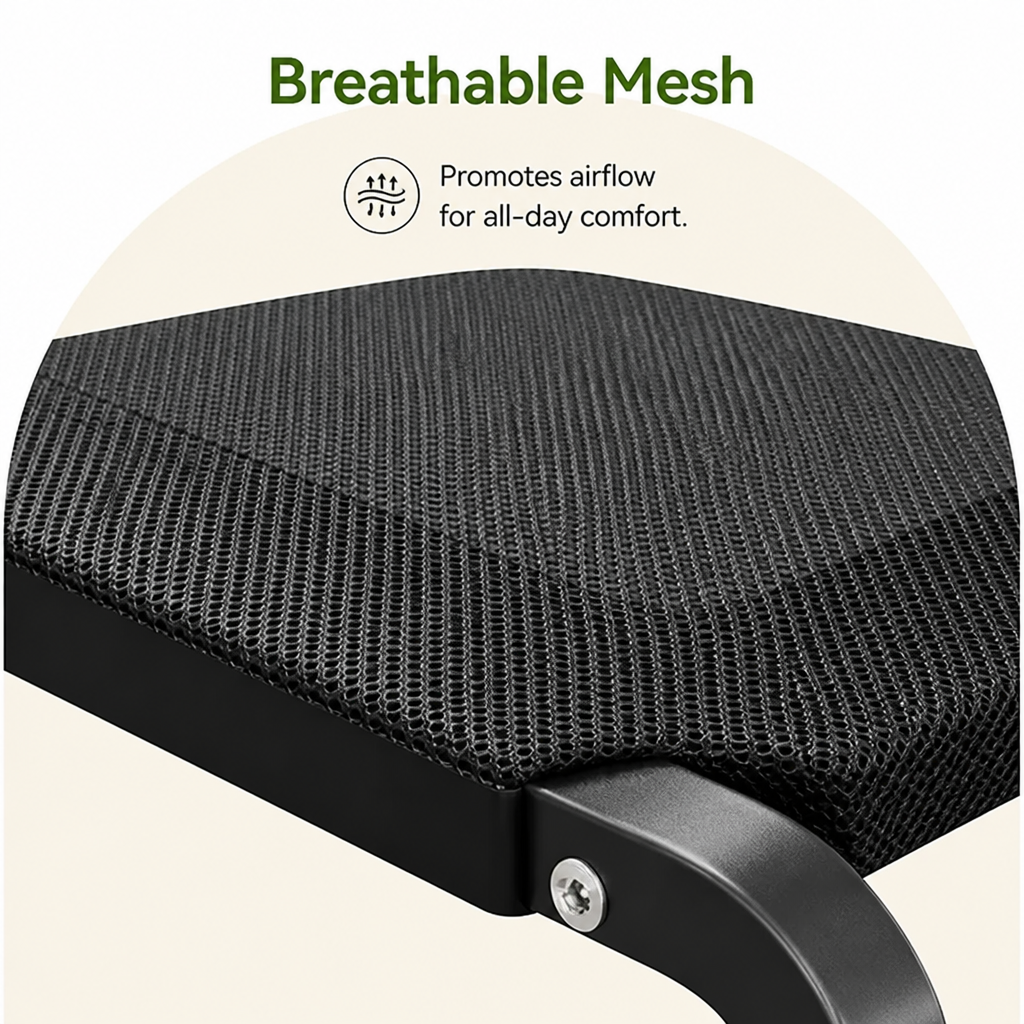 Ortekor Elevated Breathable Mesh & Canopy Dog Bed