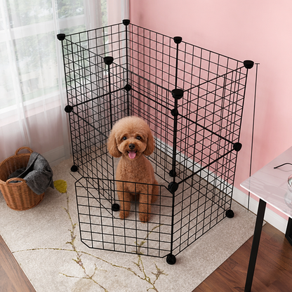 Ortekor Expandable & Modular Wire Mesh Dog Playpen