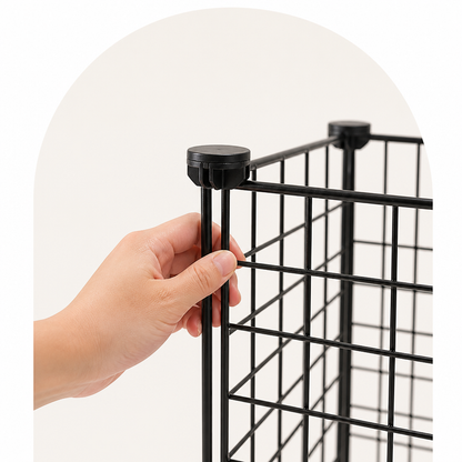 Ortekor Expandable & Modular Wire Mesh Dog Playpen