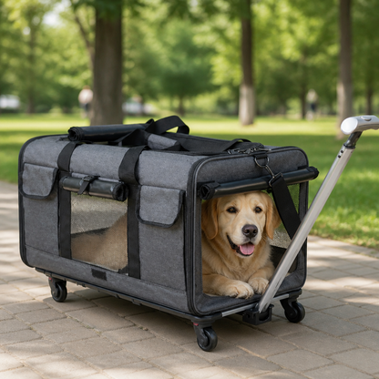 Ortekor Extra Large Detachable & Foldable Travel Carrier