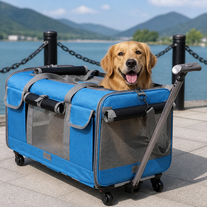 Ortekor Extra Large Detachable & Foldable Travel Carrier