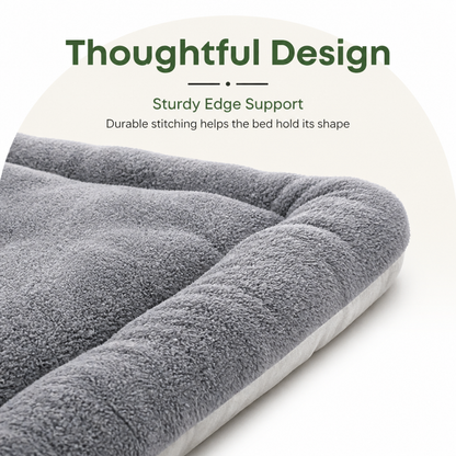 Ortekor Extra Large Thickened Plush Polyester Dog Bed