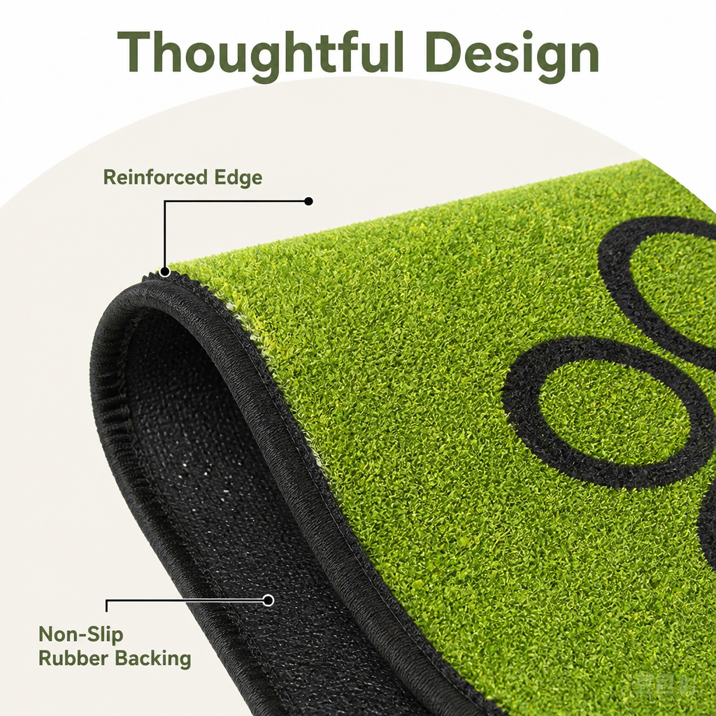 Ortekor Faux Grass Quick-Dry Waterproof Potty Mat