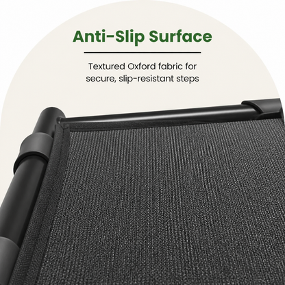 Ortekor Foldable 4-Step Anti-Slip Oxford Dog Ramp