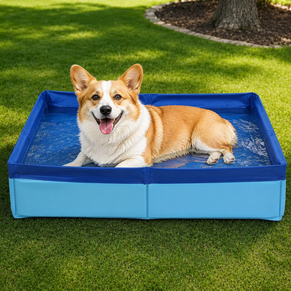 Ortekor Foldable Non-Inflatable Anti-Slip Pet Pool