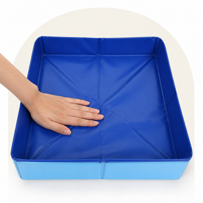 Ortekor Foldable Non-Inflatable Anti-Slip Pet Pool