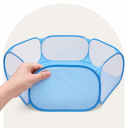 Ortekor Foldable Pop-Up & Breathable Mesh Pet Playpen