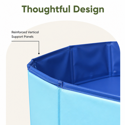 Ortekor Foldable & Portable Pet Bathtub (For Small-to-Medium Pets)
