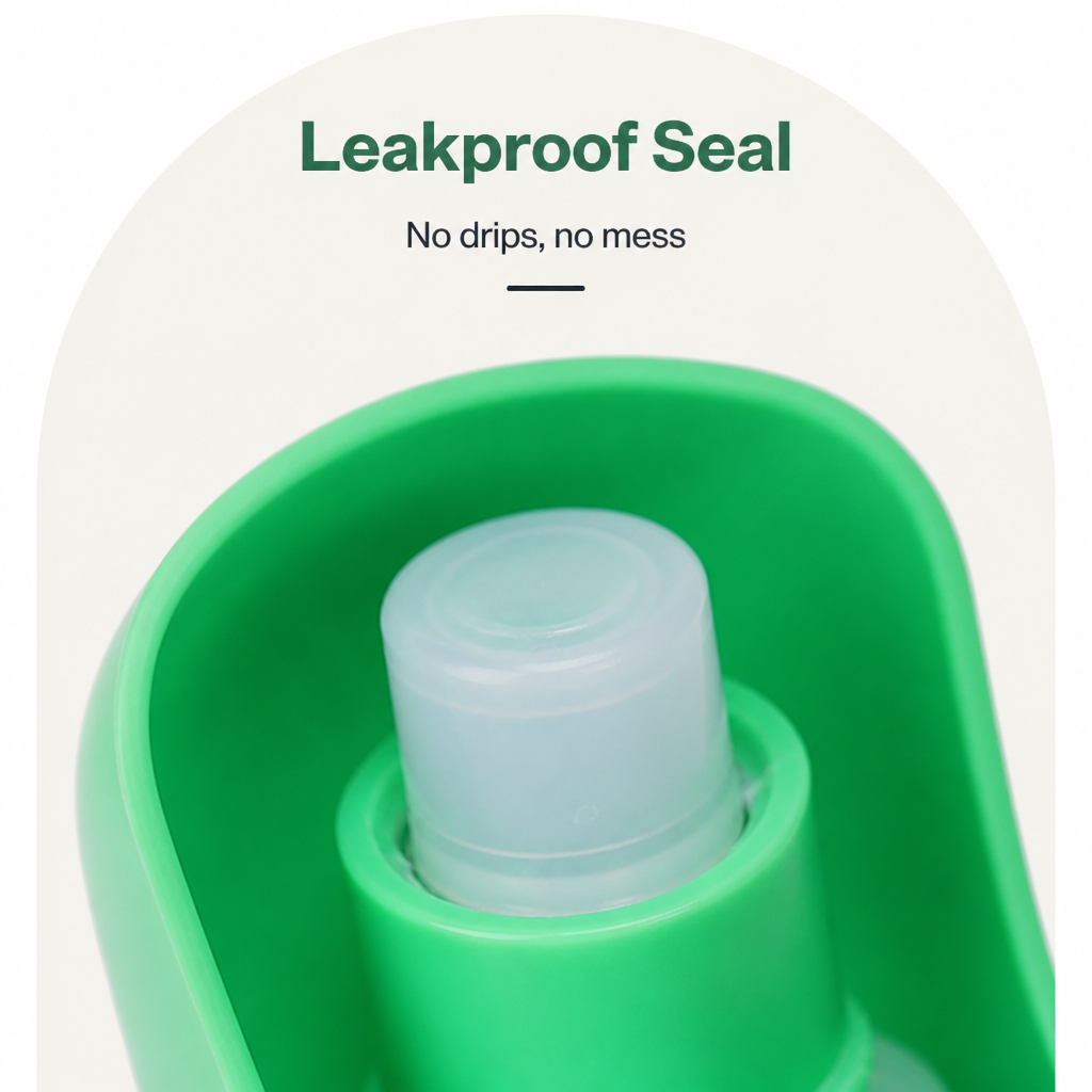 Ortekor Food-Grade One-Hand Dog Water Bottle