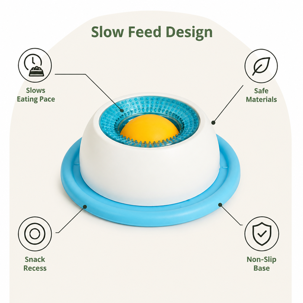 Ortekor Food-Grade Silicone & Non-Slip Lick Mat (Slow Feeder)