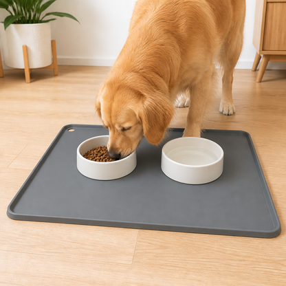 Ortekor Food-Grade Silicone Waterproof & Non-Slip Feeding Mat