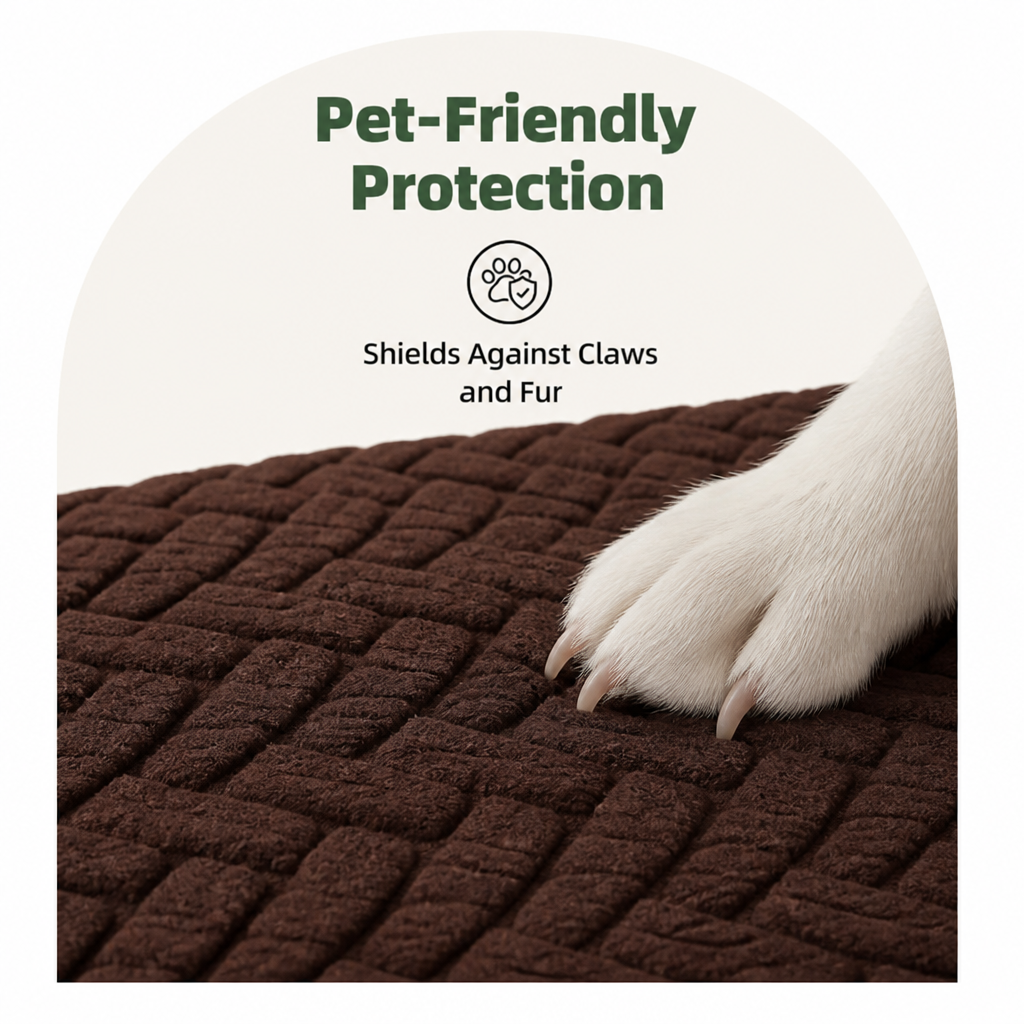 Ortekor Four-Way Stretch & Non-Slip Sofa Cover (T-Shaped)