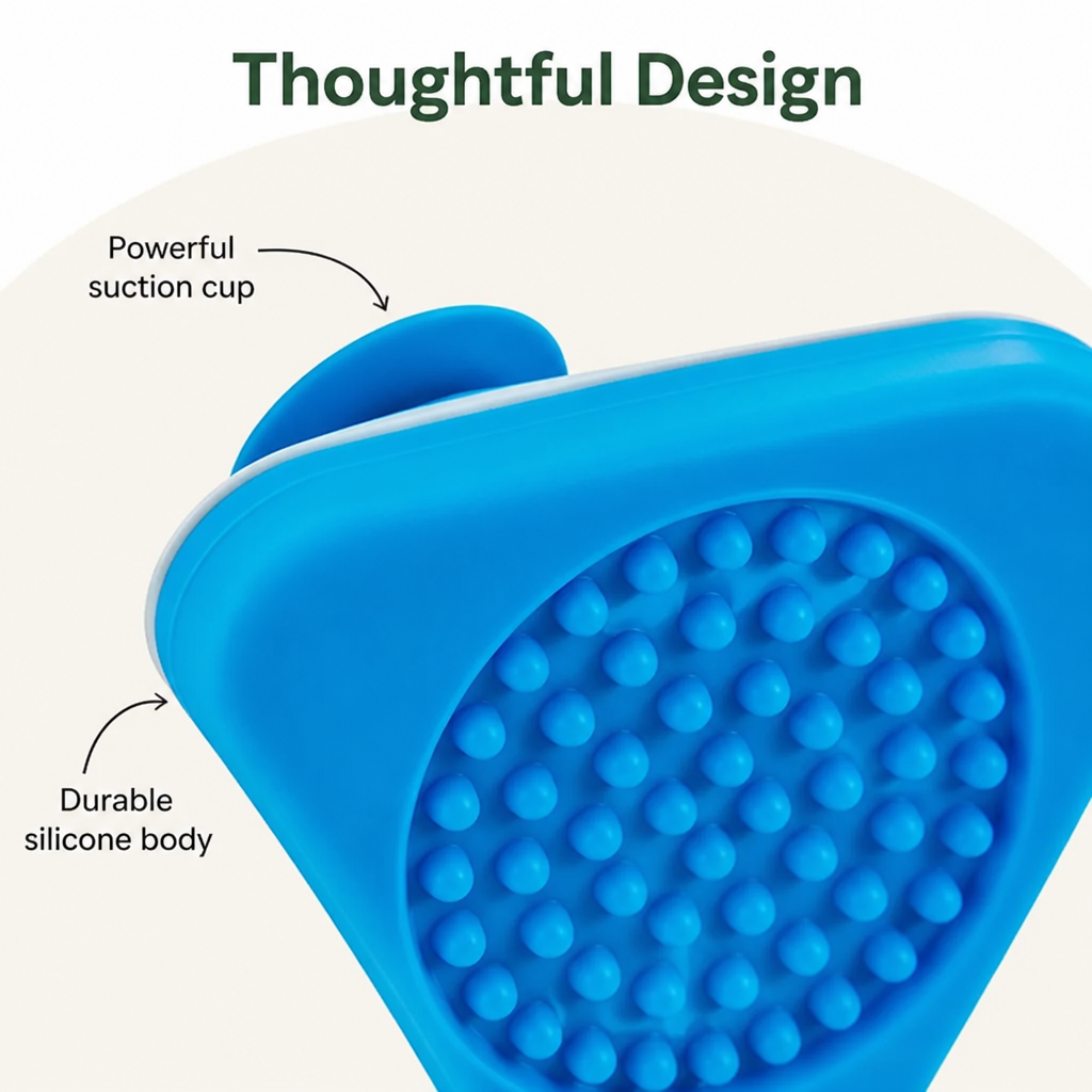 Ortekor Freezable Silicone & Suction-Cup Licking Pad