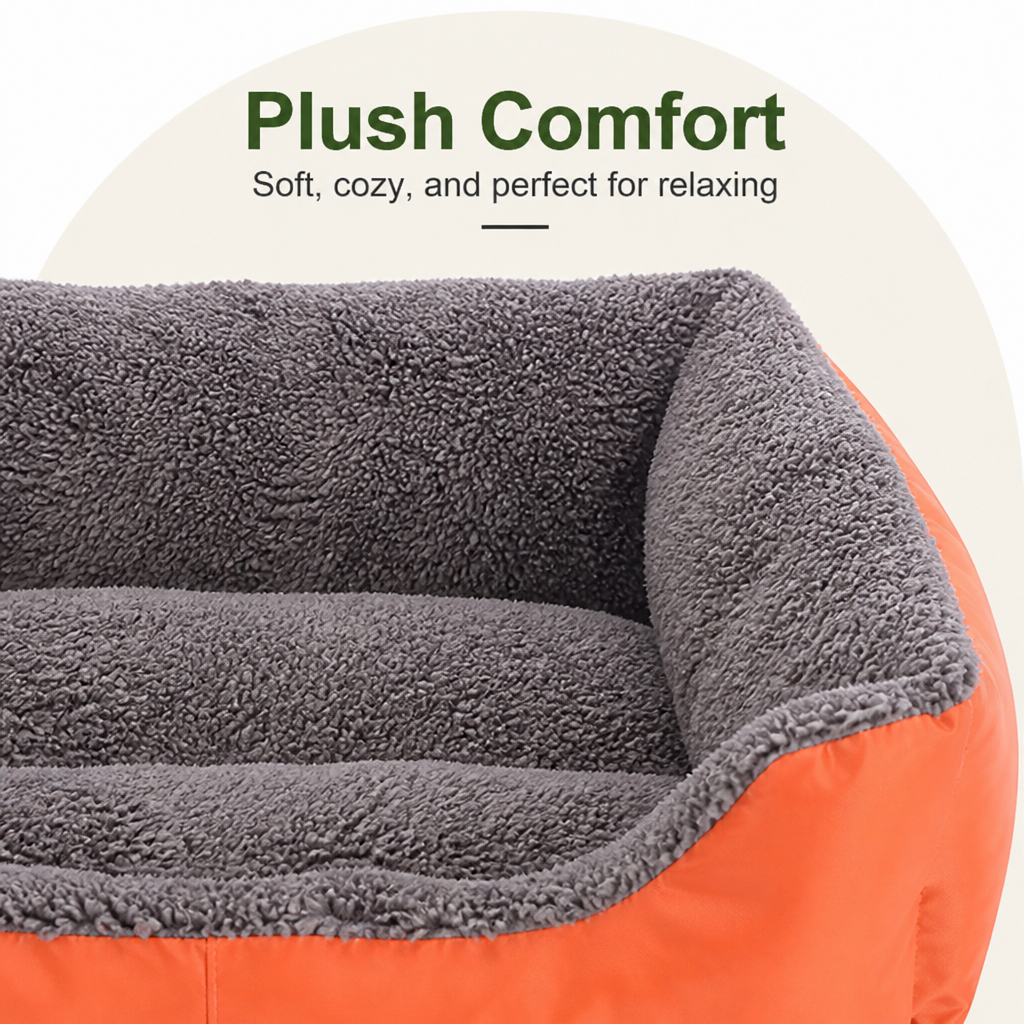 Ortekor Handmade Donut Plush Bolster Bed (Multiple Sizes)