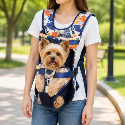 Ortekor Hands-Free Adjustable & Breathable Front Carrier Backpack