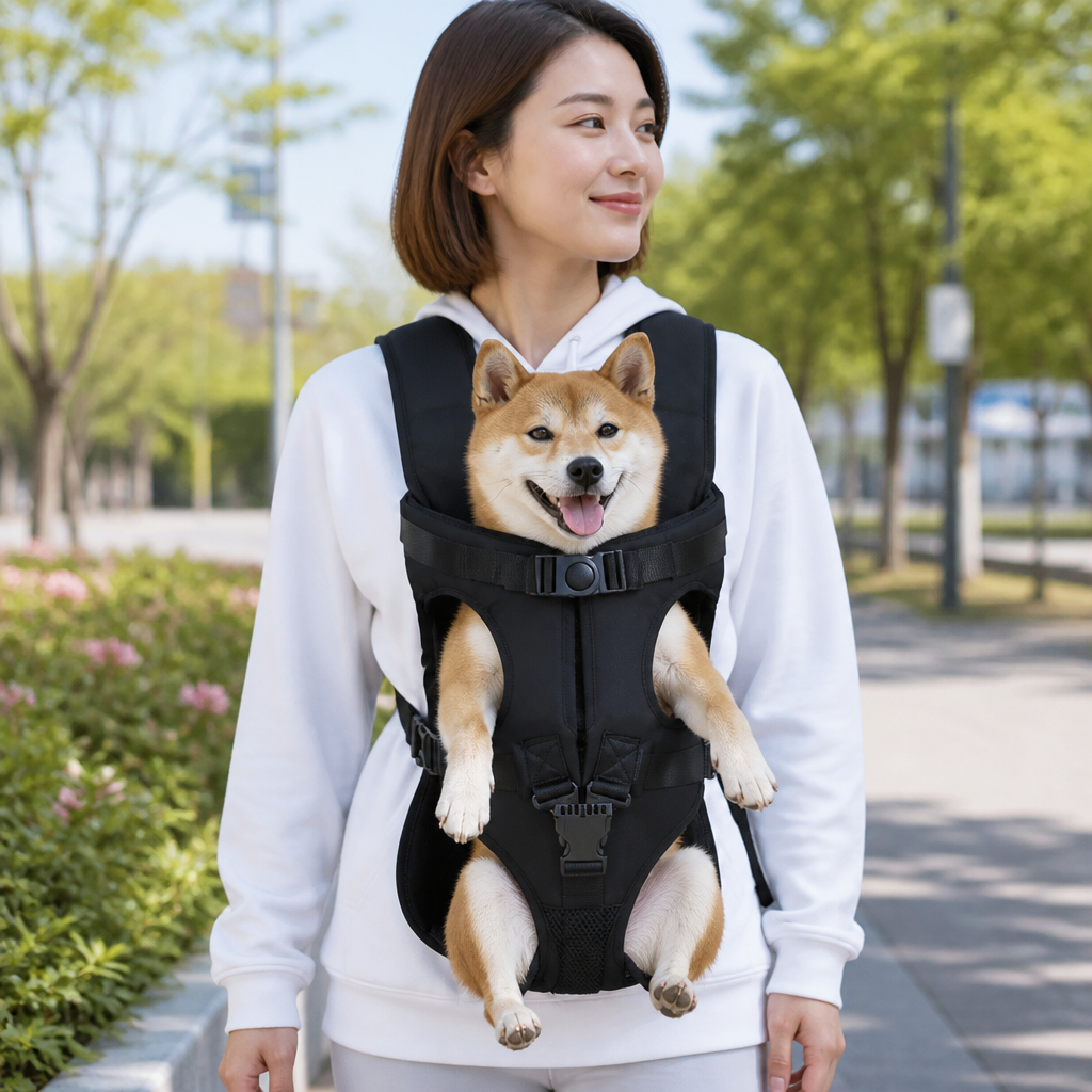 Ortekor Hands-Free Adjustable & Breathable Front Carrier Backpack