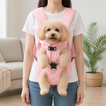 Ortekor Hands-Free Adjustable & Breathable Front Carrier Backpack