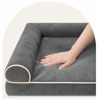 Ortekor High-Density Egg Tray & Non-Slip Dog Bed (Removable Cover)