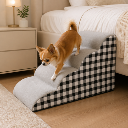 Ortekor High-Density Foam & Non-Slip Dog Stairs (2–4 Steps)