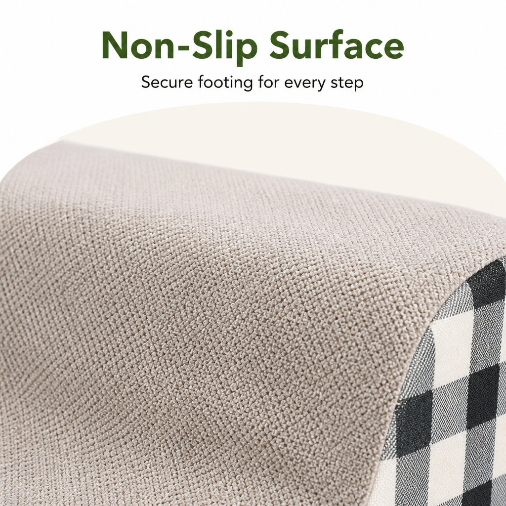 Ortekor High-Density Foam & Non-Slip Dog Stairs (2–4 Steps)
