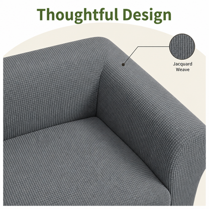 Ortekor High-Stretch Jacquard & Machine Washable Sofa Slipcover (Universal Fit)