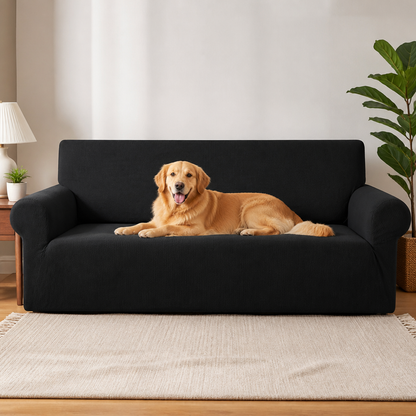 Ortekor High-Stretch Jacquard & Machine Washable Sofa Slipcover (Universal Fit)