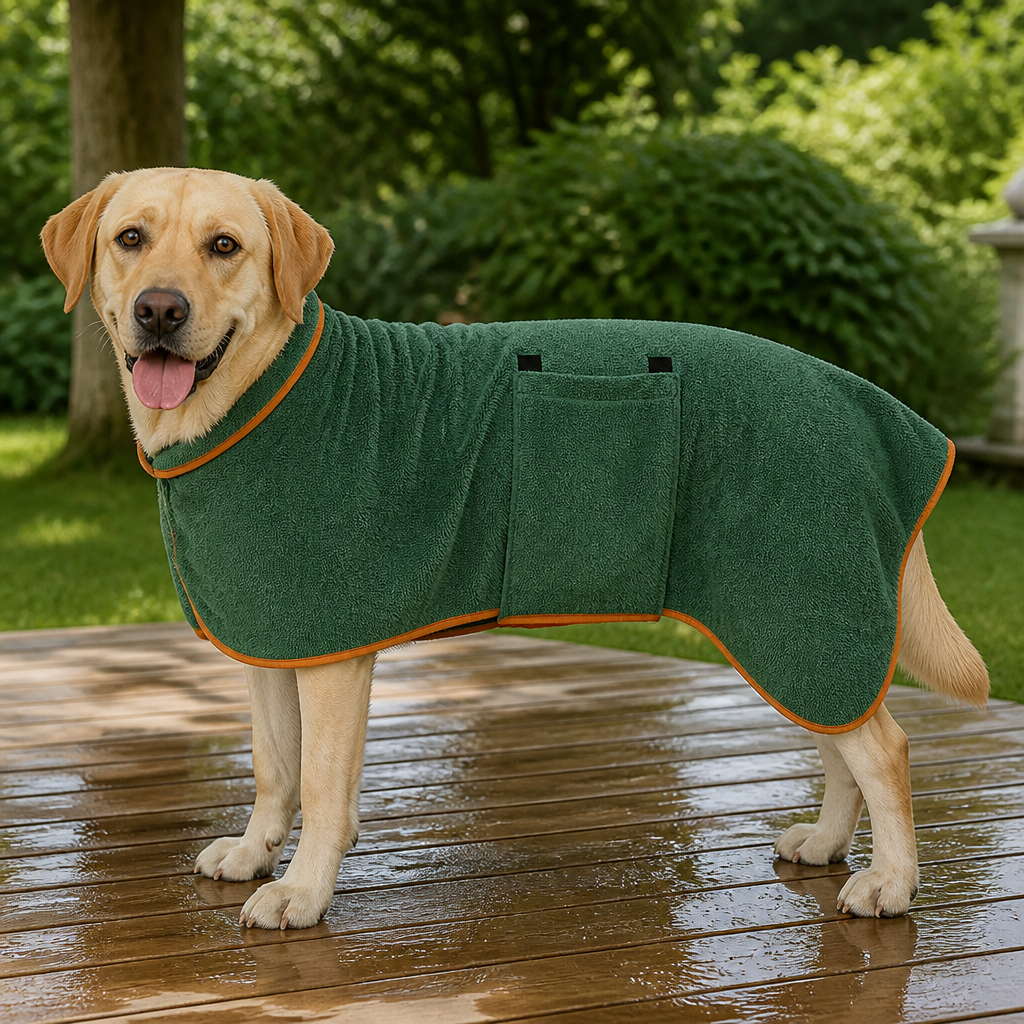 Ortekor Highly Absorbent & Quick-Dry Pet Bathrobe