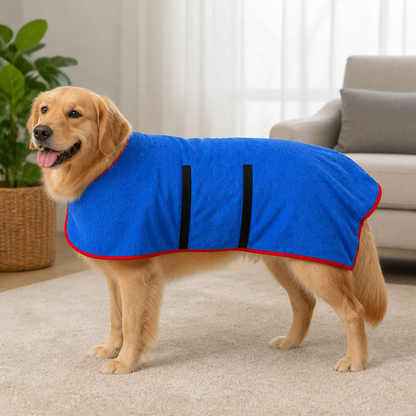 Ortekor Highly Absorbent & Quick-Dry Pet Bathrobe