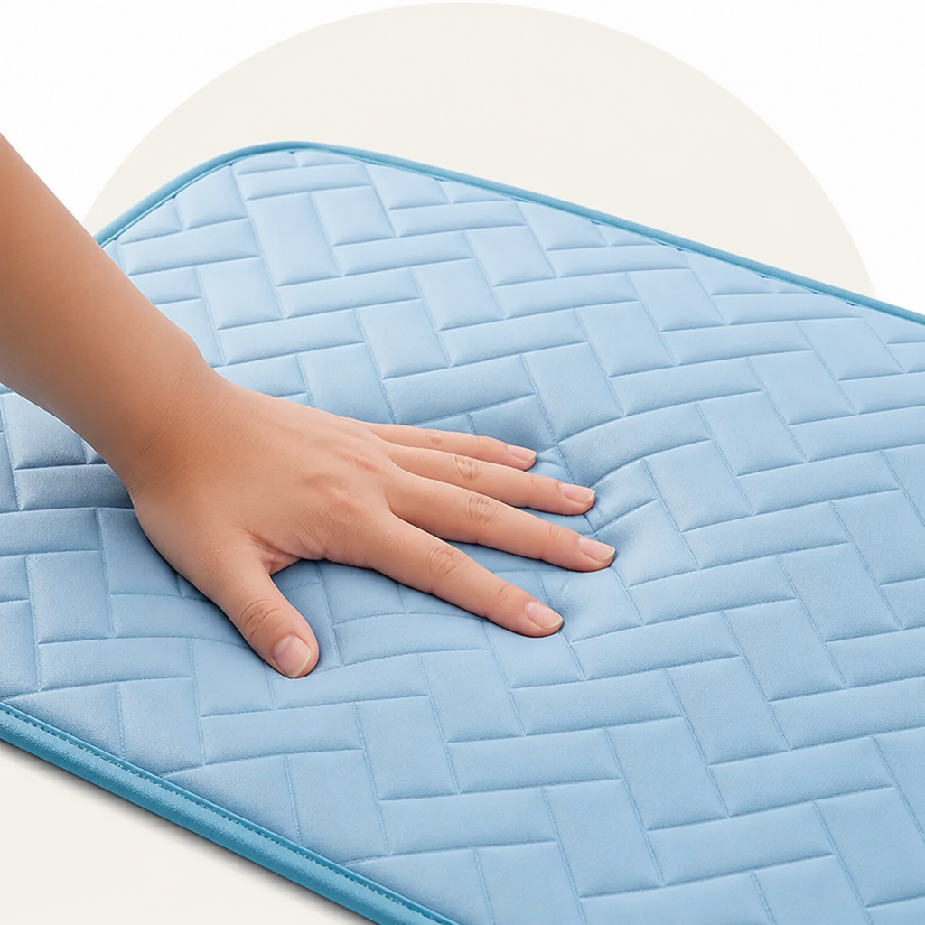 Ortekor Ice Silk & Breathable Mesh Cooling Mat (Machine Washable)