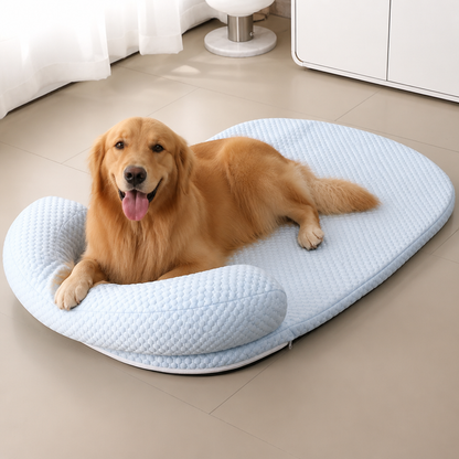Ortekor Ice Silk Cooling 3D Egg Foam Dog Bed