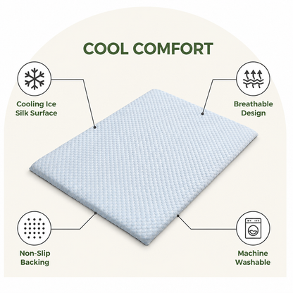 Ortekor Ice Silk Cooling & Non-Slip Pet Mat