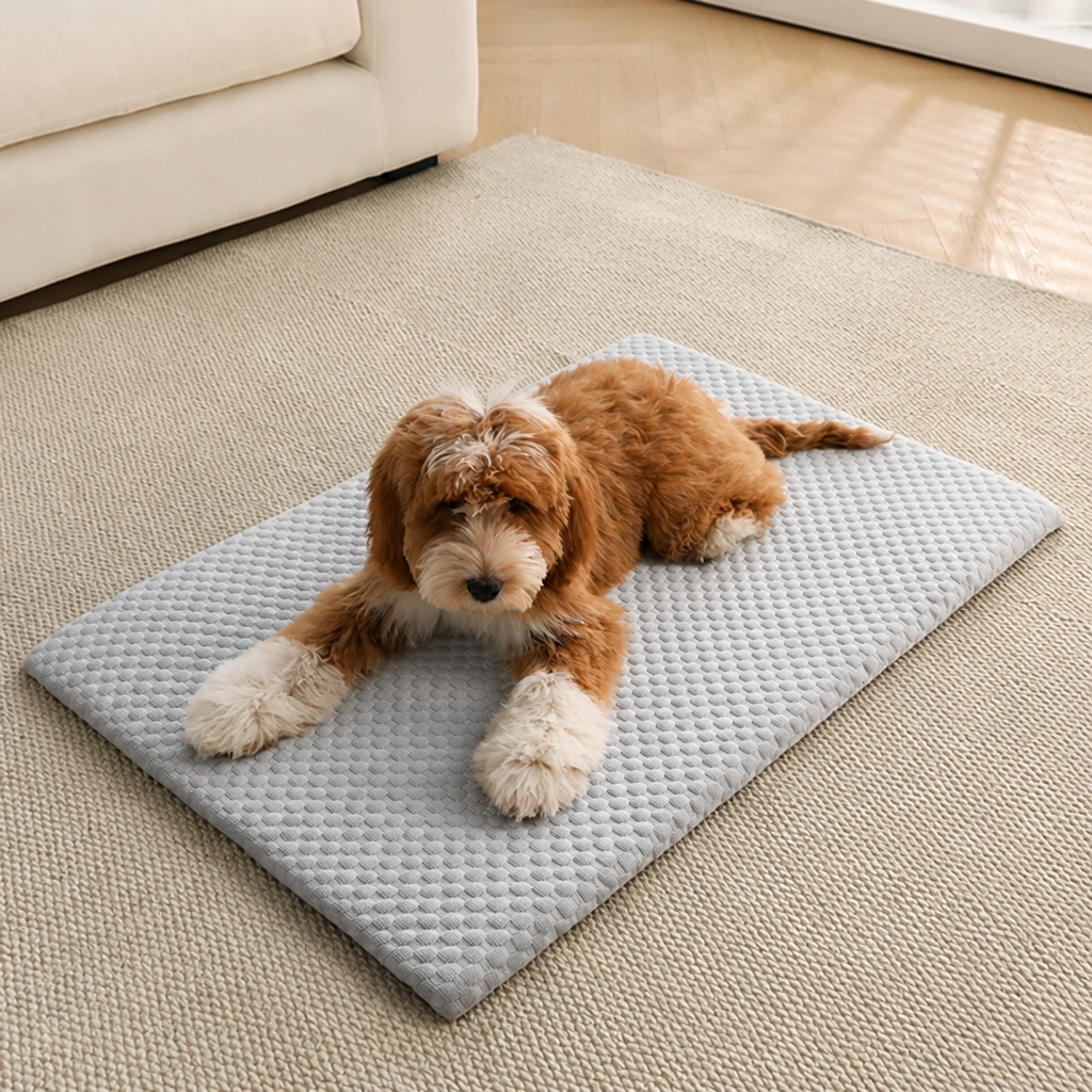 Ortekor Ice Silk Cooling & Non-Slip Pet Mat
