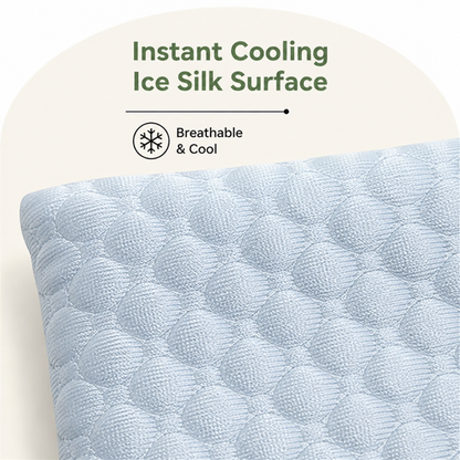 Ortekor Ice Silk Cooling & Non-Slip Washable Pet Mat