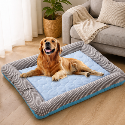 Ortekor Ice Silk Cooling & Quick-Dry Dog Bed